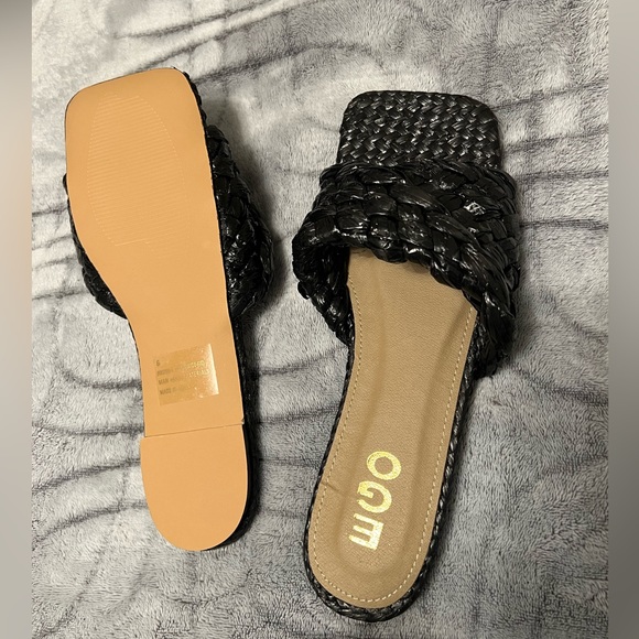 Ego Flat Sandals size 8W US - Picture 2 of 4